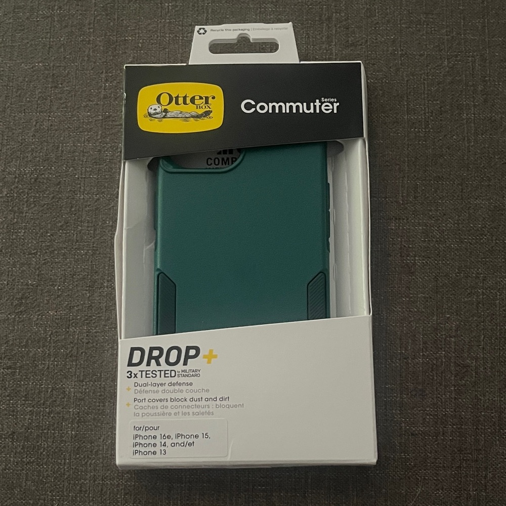 OtterBox Commuter Series iPhone 13, 14, 15, 16e Case